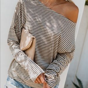 Vici collection just friends long sleeve top small